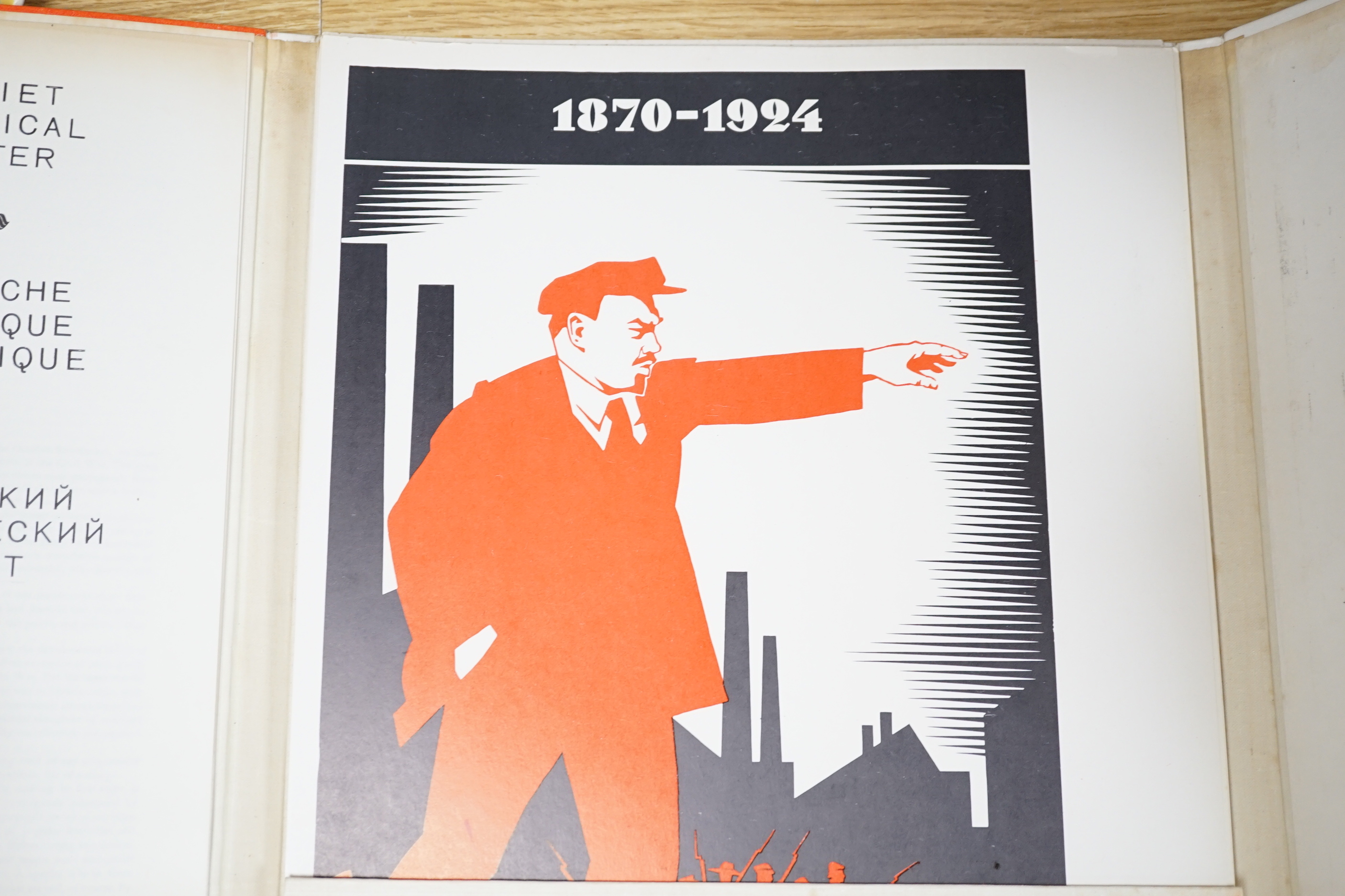 A portfolio of Soviet political posters, 1870-1924